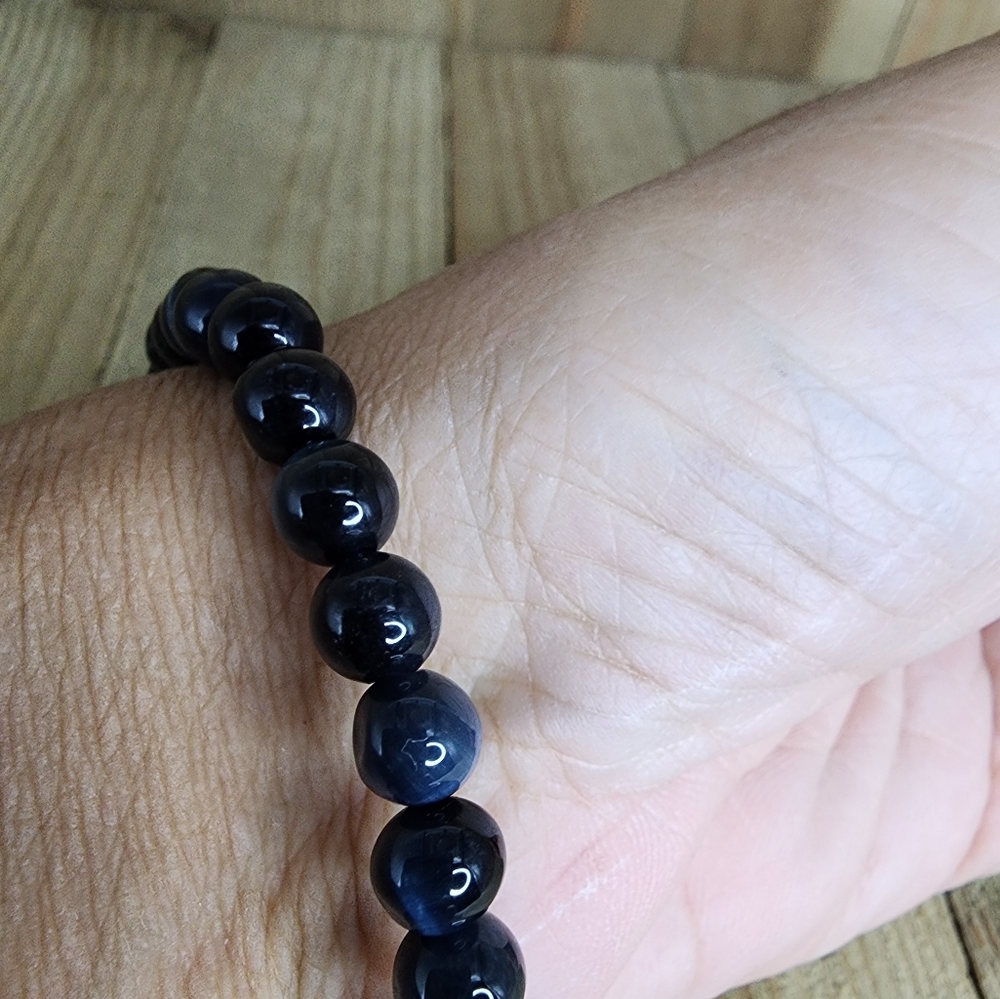 Blue Tigers Eye Bracelet
